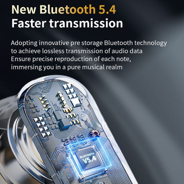 LX-10 Full-Color Touch Screen ANC+ENC Dual Noise Reduction In-Ear Wireless Bluetooth Earphone