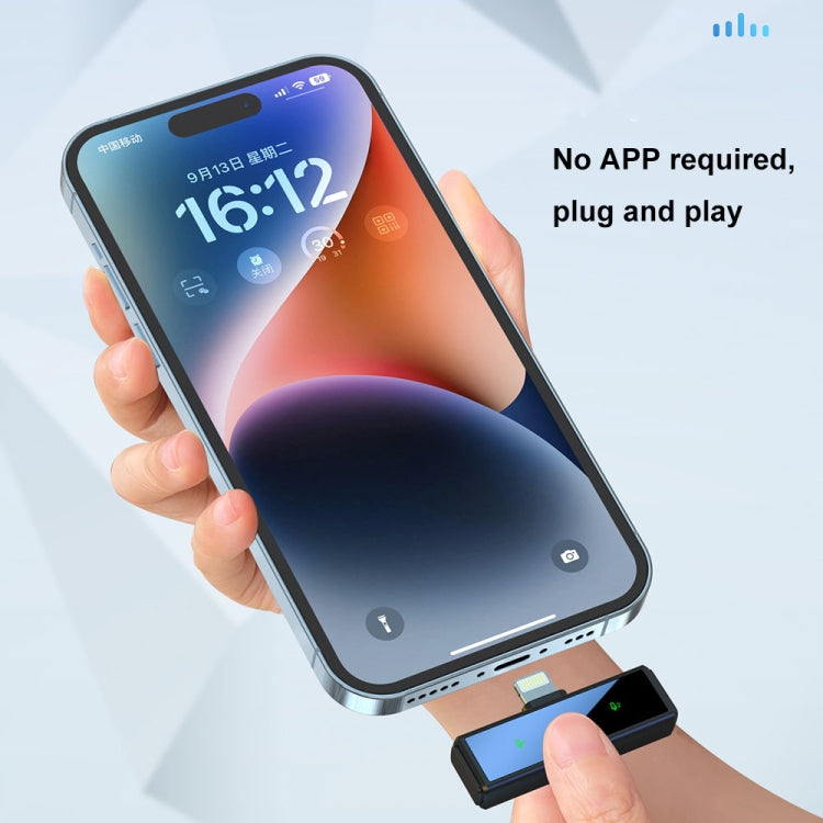 J88 Mini Intelligent Noise Reduction Wireless Collar Microphone