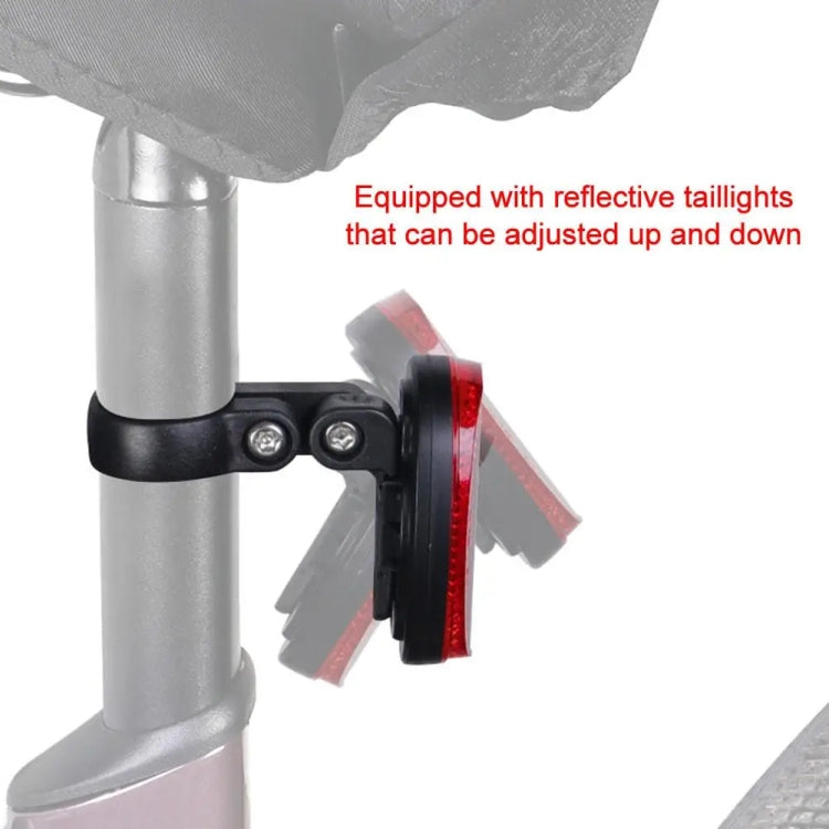 For AirTag Tracker Bicycle Anti-theft Taillight Road Bike Seat Tube Reflective Hidden Mount