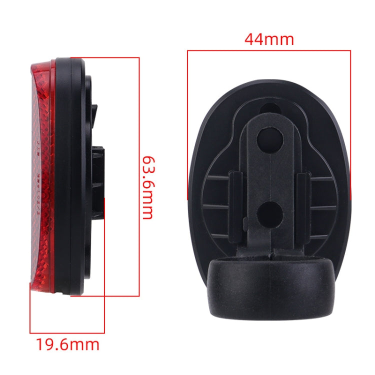 For AirTag Tracker Bicycle Anti-theft Taillight Road Bike Seat Tube Reflective Hidden Mount