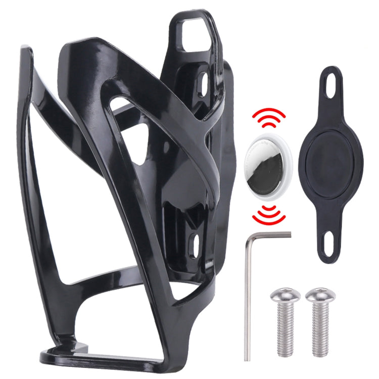 For AirTag Locator Bike Kettle Stand Water Bottle Cage Anti-Lost GPS Location Case