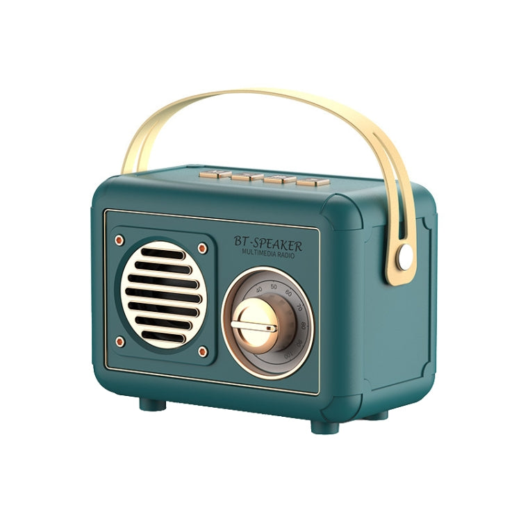 FT-BT20 Mini Retro Card USB Flash Drive FM Radio Wireless Bluetooth Speaker