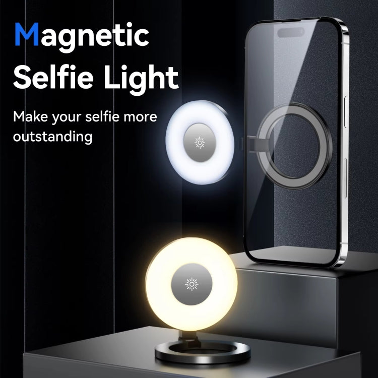 TELESIN Magnetic Selfie Light Rechargeable Foldable Fill Light For Mobile Phone