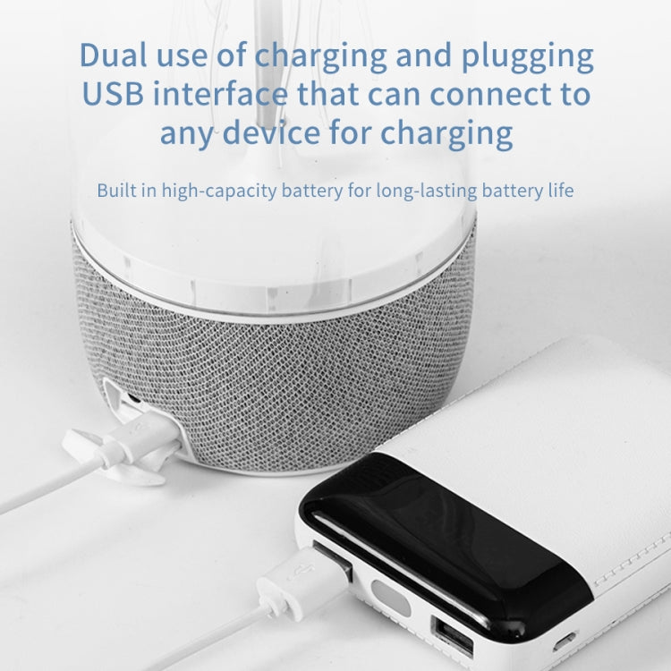 Portable Colorful Atmosphere Light Jellyfish Rhythmic Bluetooth Speaker