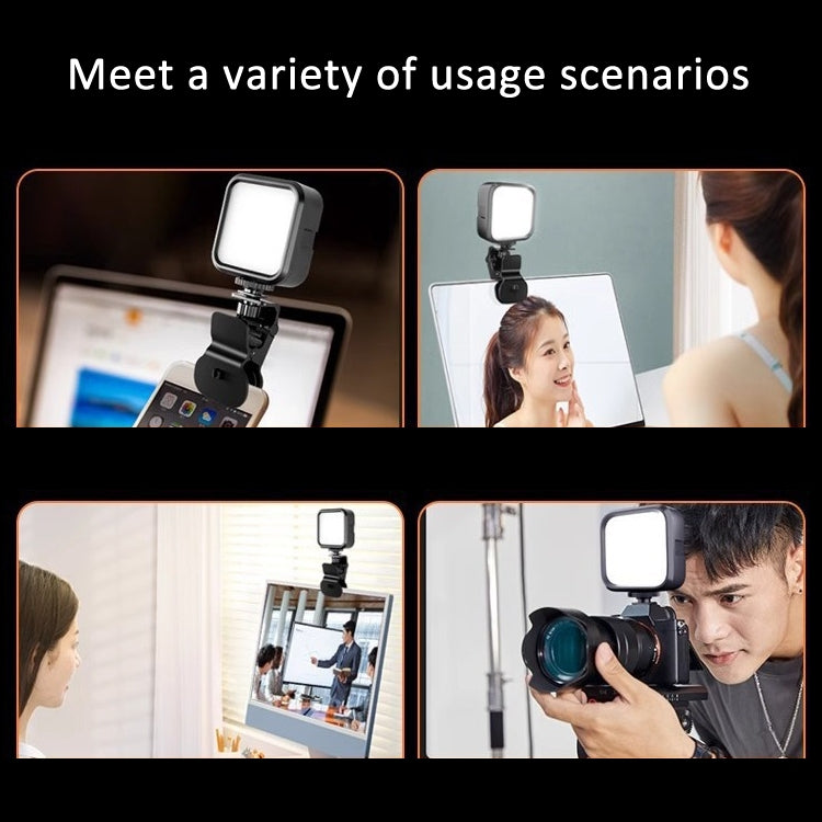 Clip Fill Light with PTZ Video Conference Mobile Phone Camera Photography Lamp