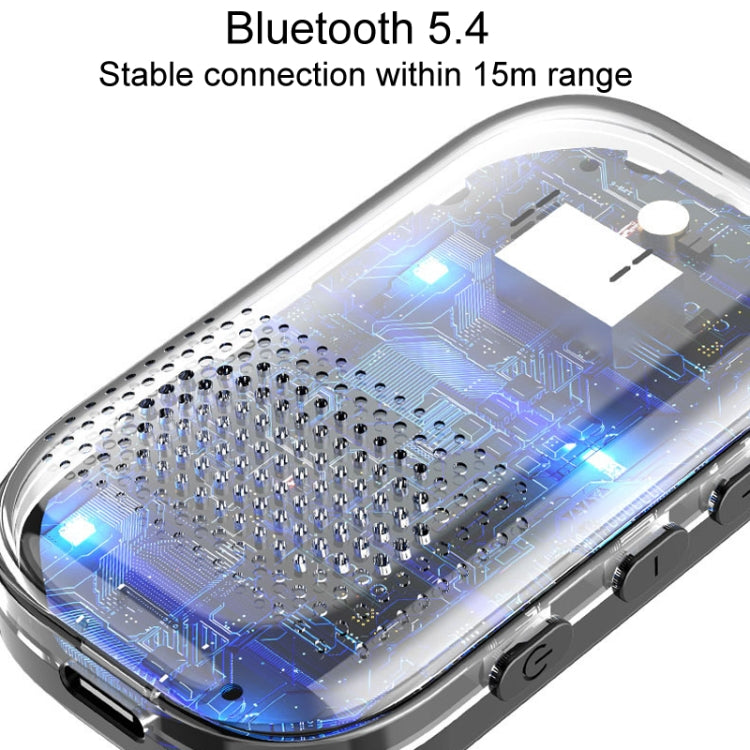 Multifunctional Clip-On Bluetooth Audio Receiver Plug In FM Radio