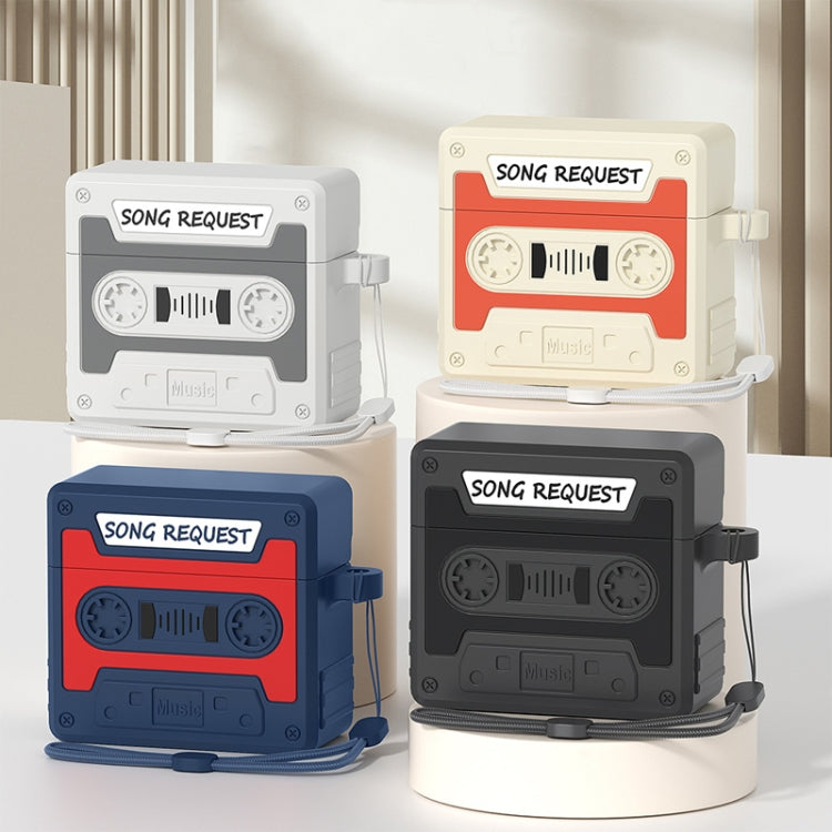 Retro Silicone Tape Shape Earphone Protective Case