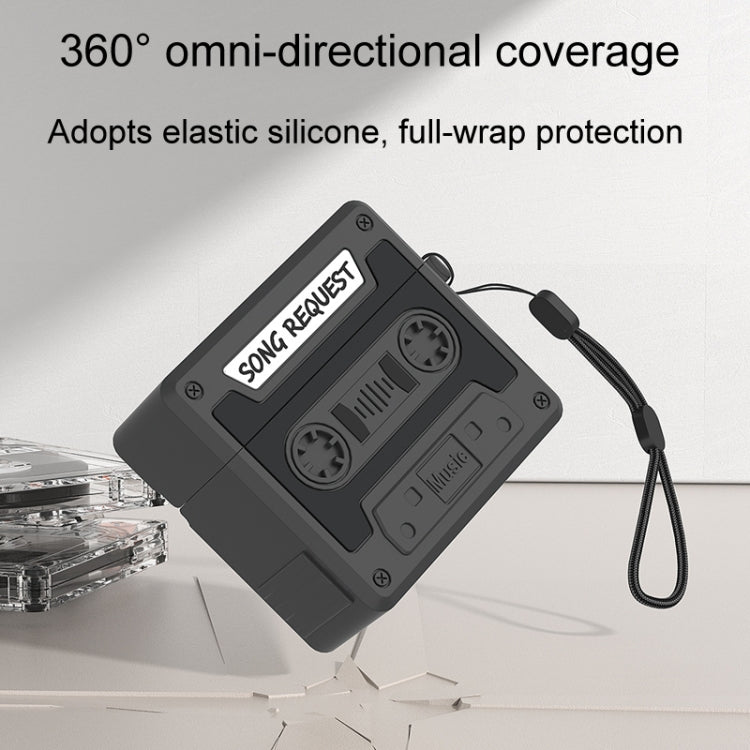 Retro Silicone Tape Shape Earphone Protective Case