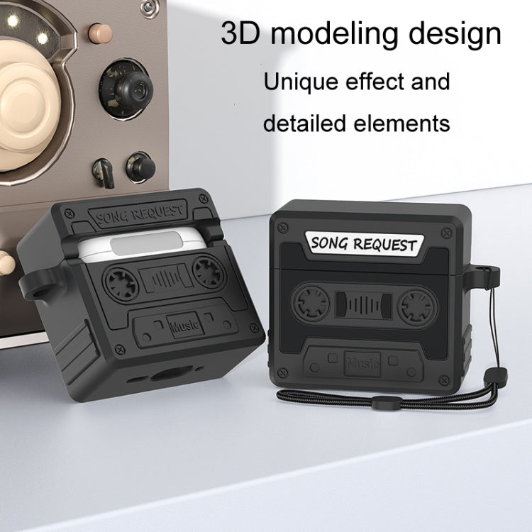 Retro Silicone Tape Shape Earphone Protective Case