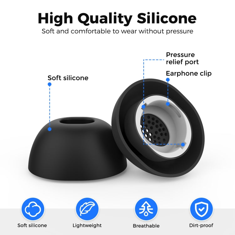 For Samsung Galaxy Buds3 Pro AhaStyle WG173 Earphone Silicone Earbuds