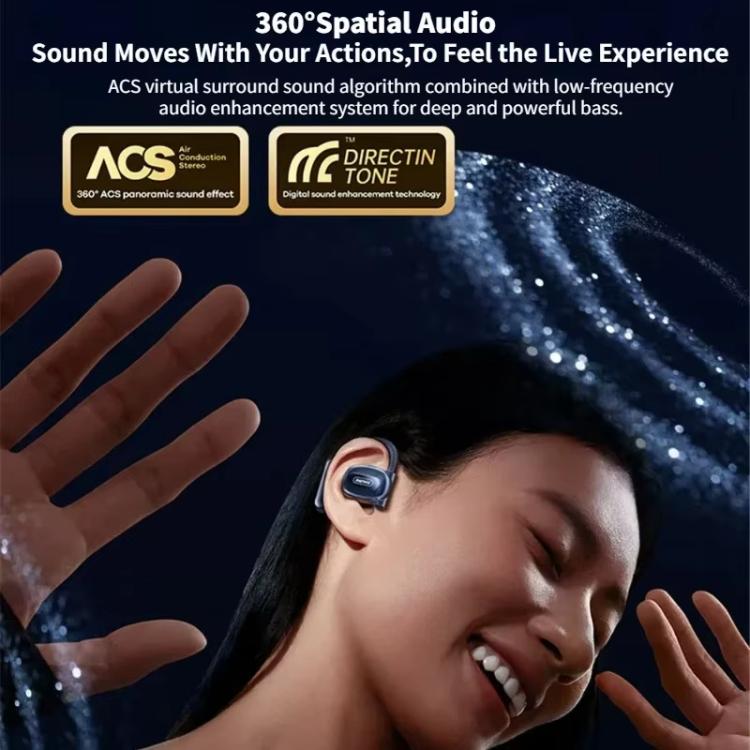 REMAX OpenBuds P5 PRO Air Conduction Hanging Ear Bluetooth Earphone ENC Sports Noise Reduction Earphone
