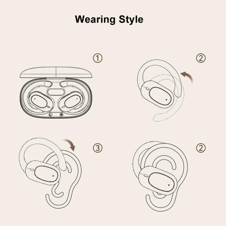 Bone Conduction Wireless Noise Reduction On-Ear Bluetooth Earphones