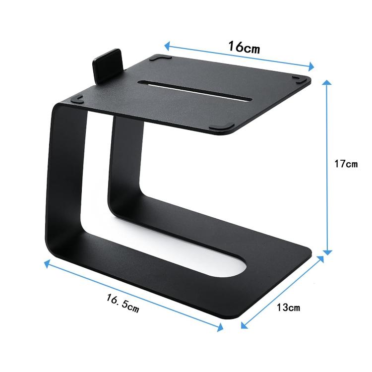 Metal Desktop Speaker Stand Vibration Damping Tilted Studio Monitor Speaker Bracket