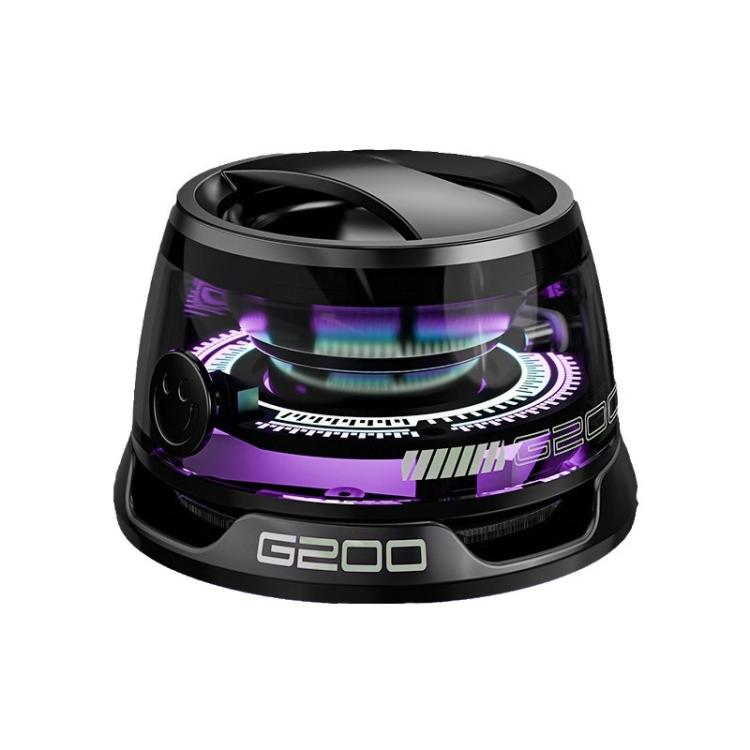 G200 Magnetic Bluetooth TWS Mini Speaker Subwoofer With Colorful Atmosphere Light