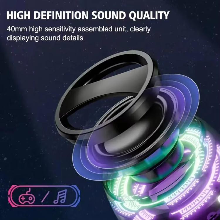 G200 Magnetic Bluetooth TWS Mini Speaker Subwoofer With Colorful Atmosphere Light
