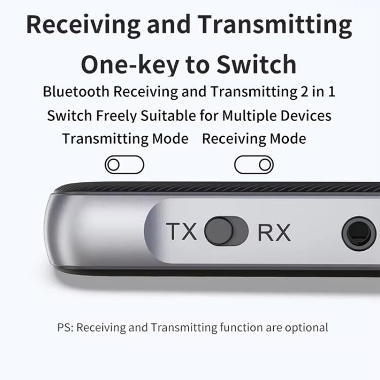 Car Bluetooth Receiver Transmitter 2 In 1 Bluetooth Audio Adapter
