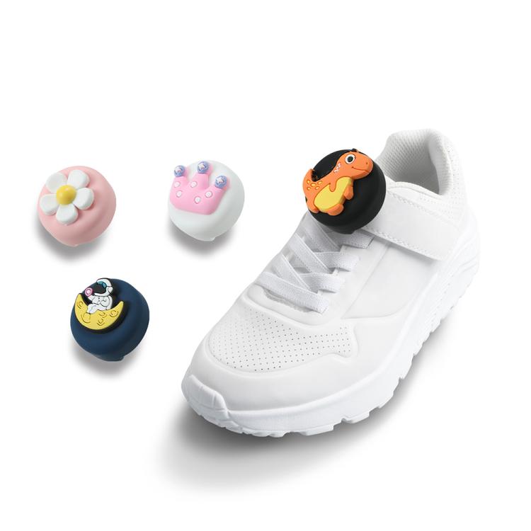 5pcs /Pack For Airtag Children Shoelace Fixed Locator Silicone Protective Cover