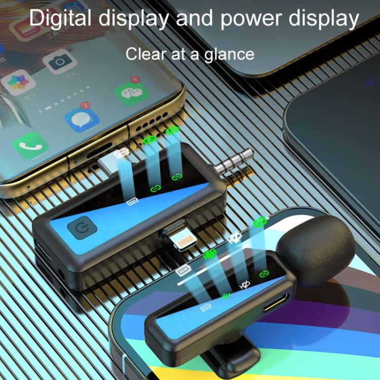 H65 3 In 1 Lavalier Wireless Microphone Outdoor Broadcast Noise Canceling Sports Camera Microphone