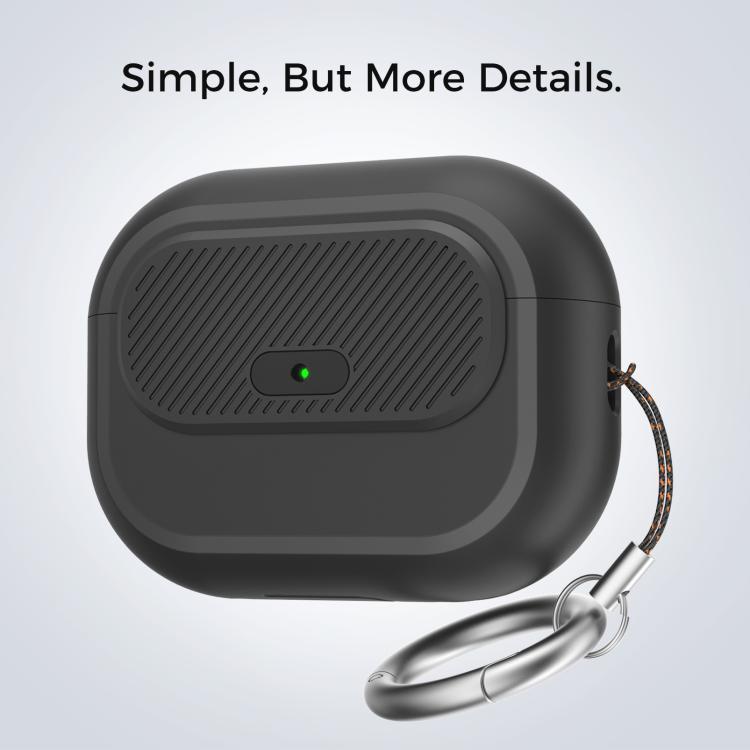 For AirPods Pro / Pro 2 AhaStyle JY17 Silicone Lock Protective Case