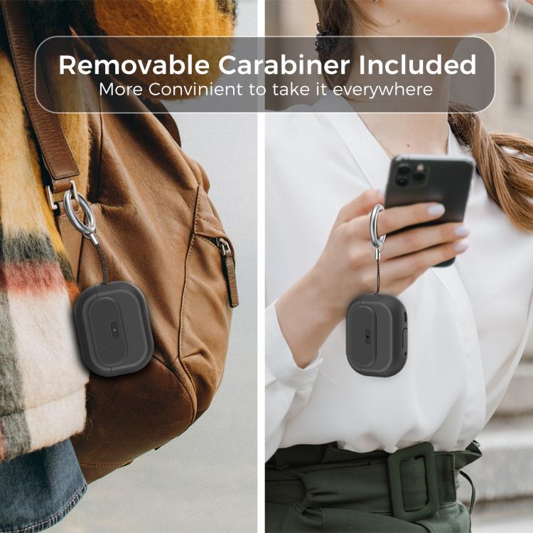 For AirPods Pro / Pro 2 AhaStyle JY17 Silicone Lock Protective Case