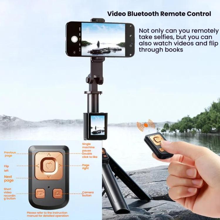 Mobile Phone Screen Mirroring Selfie Stick Real-time Display Mobile Phone Rear Photo Live Tripod Stand