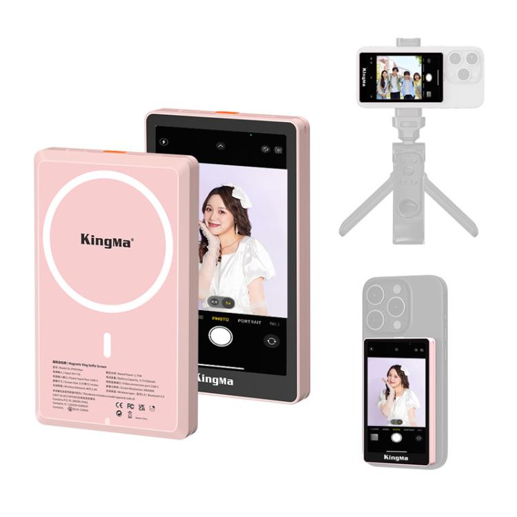 KingMa PH02 MAX Mobile Phone MagSafe Display Screen Selfie Live Streaming Phone Rear Camera