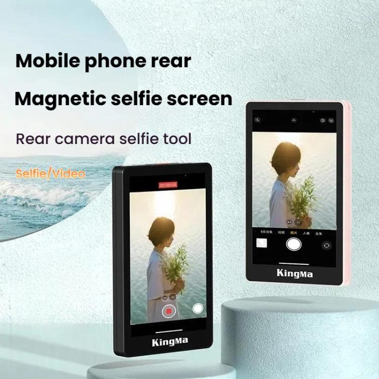 KingMa PH02 MAX Mobile Phone MagSafe Display Screen Selfie Live Streaming Phone Rear Camera