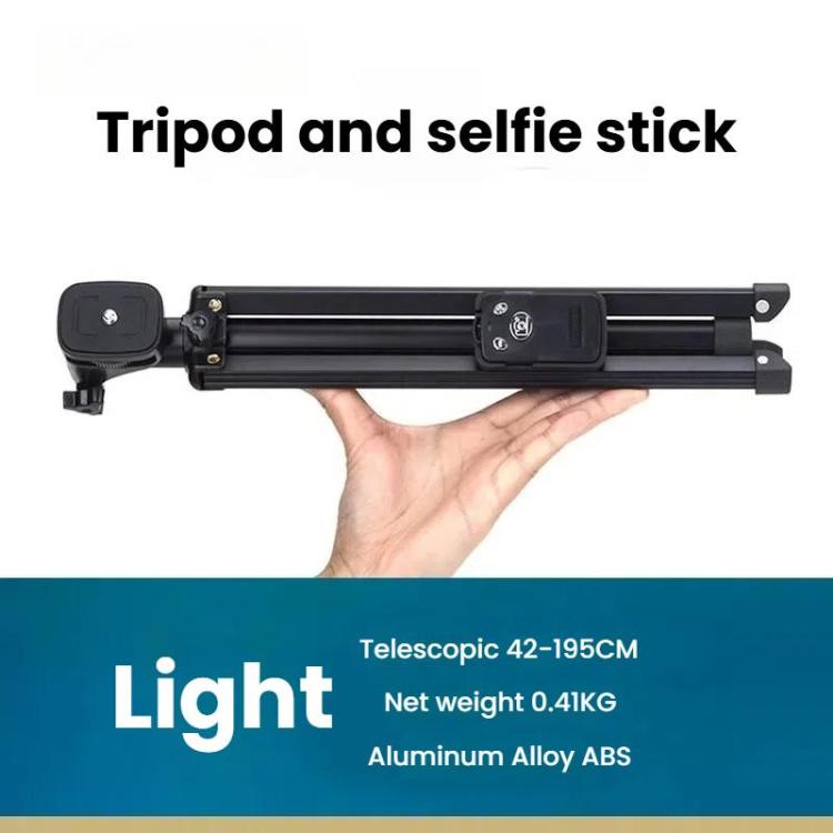 YUNTENG 1688L 16.5-77 Inch Phone Camera Selfie Stick Tripod With Bluetooth Remote Control