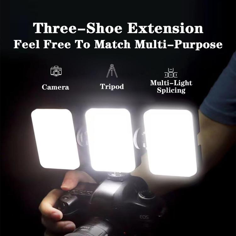 Selfie Fill Light 3 Color Temperature Clip On Lamp with PTZ & Tripod Kit
