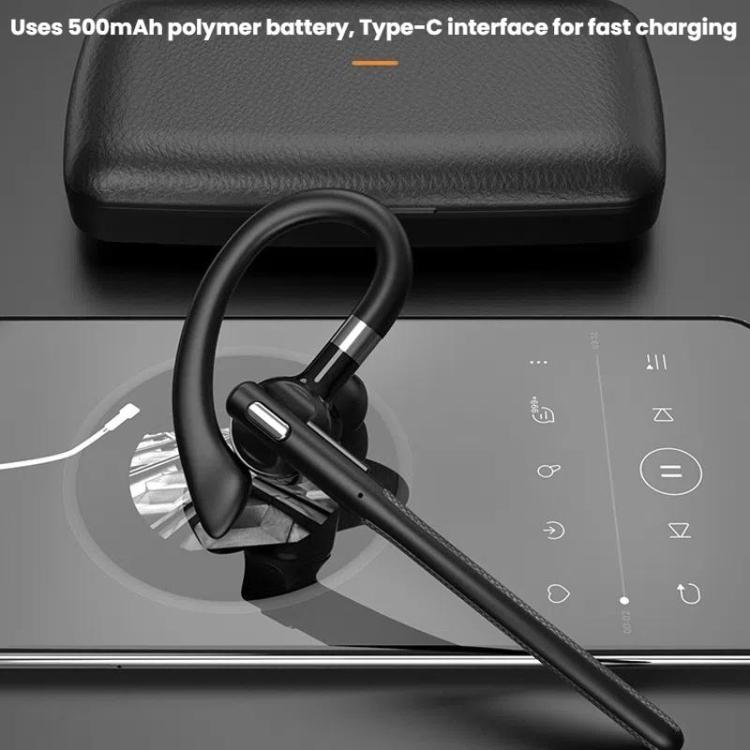On-Ear Bluetooth Earphone AI Noise Reduction HD Talking Business Earphone
