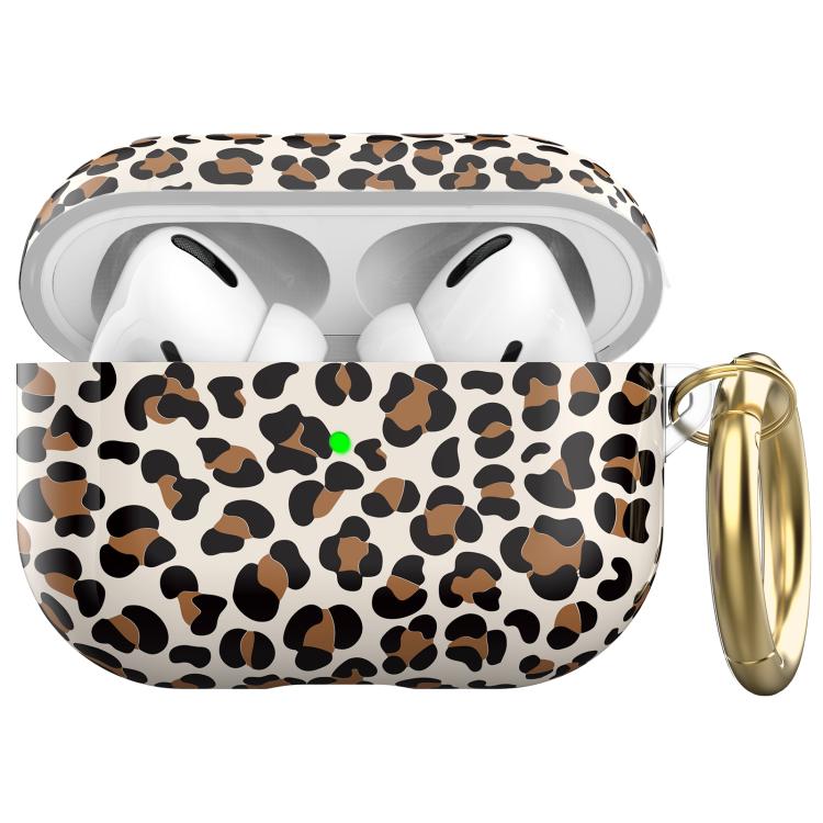 For AirPods Pro 2 / Pro AhaStyle TPU Leopard Print Protective Case