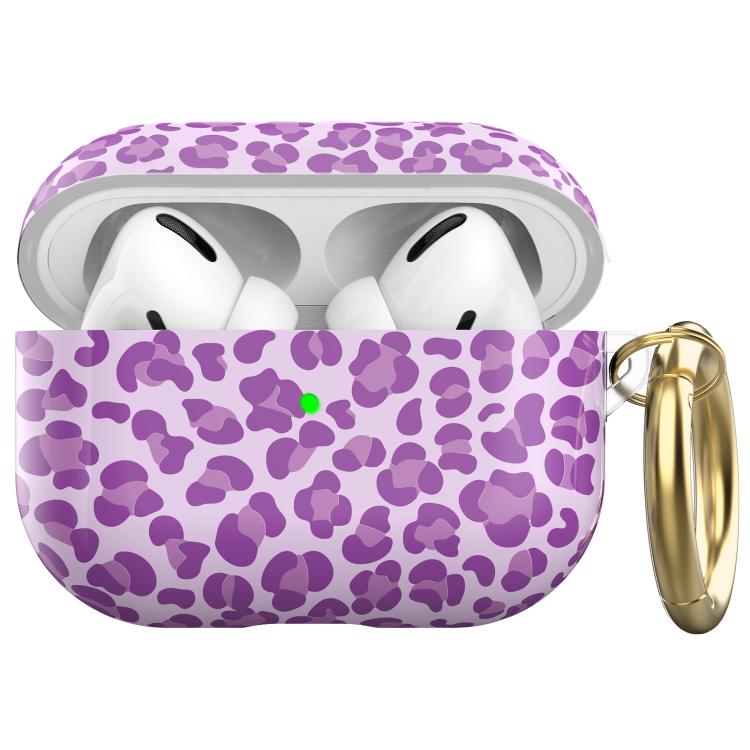 For AirPods Pro 2 / Pro AhaStyle TPU Leopard Print Protective Case