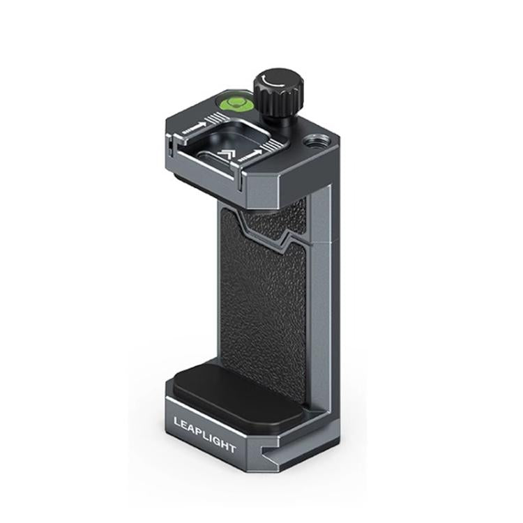 Leaplight Dual Cold Shoe All-Metal Phone Mount with 4x1/4 Inch Screw Ports & Arri Locating Holes