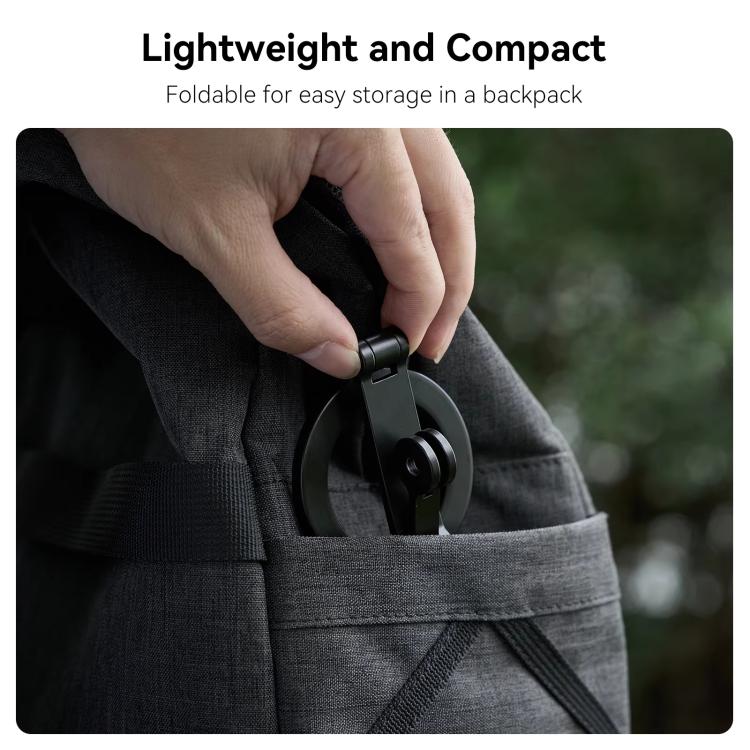 TELESIN Mobile Phone Magnetic Stand Two Claw Adapter Compatible with Chest Strap, Backpack Clip, Neck Mount