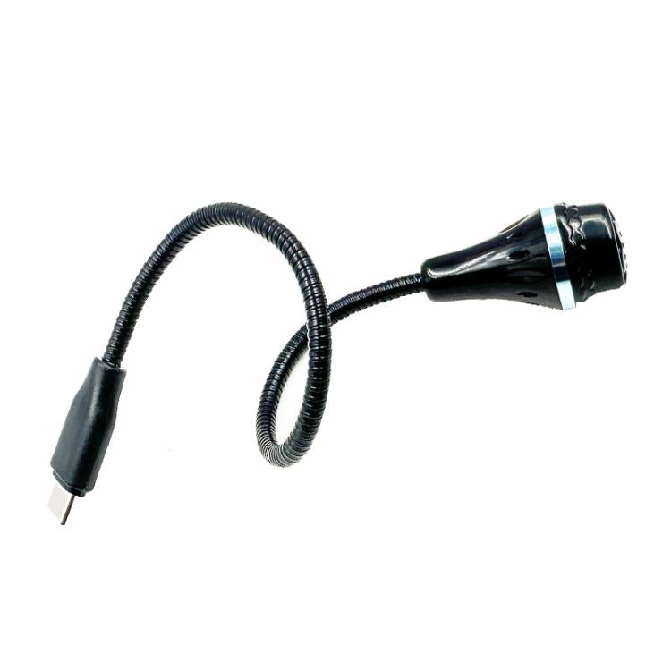 Flexible Gooseneck USB-C/Type-C Microphone with IC Chip for Laptop, Phone, Tablet,