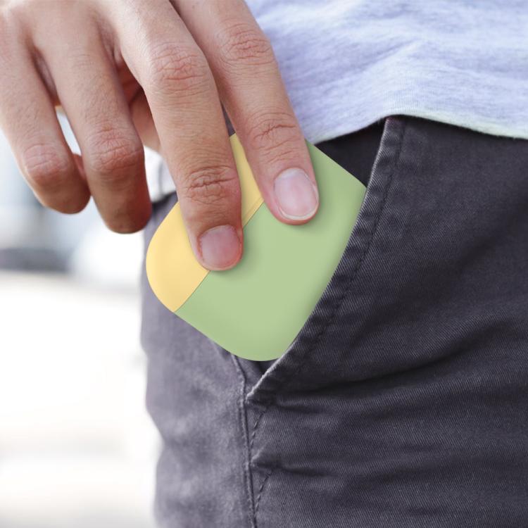 For AirPods 3 AhaStyle PT147-2 Dual-cap Split Silicone Protective Case