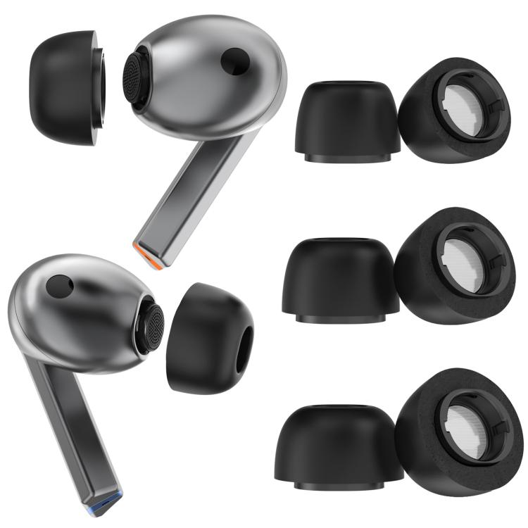For Samsung Galaxy Buds3 Pro AhaStyle WG168 Memory Foam Anti-Slip Anti-Loss Earplug Cap
