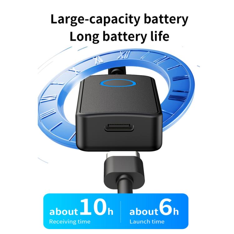 2-In-1 Bluetooth 5.4 Audio Adapter Transmitter/Receiver 3.5mm AUX For Car/TV/Headphones