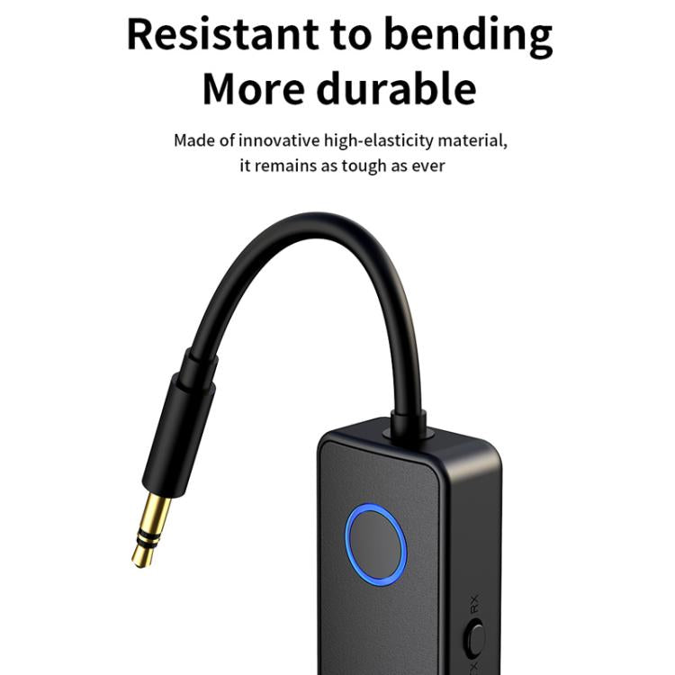 2-In-1 Bluetooth 5.4 Audio Adapter Transmitter/Receiver 3.5mm AUX For Car/TV/Headphones