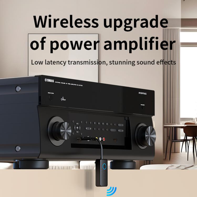 2-In-1 Bluetooth 5.4 Audio Adapter Transmitter/Receiver 3.5mm AUX For Car/TV/Headphones