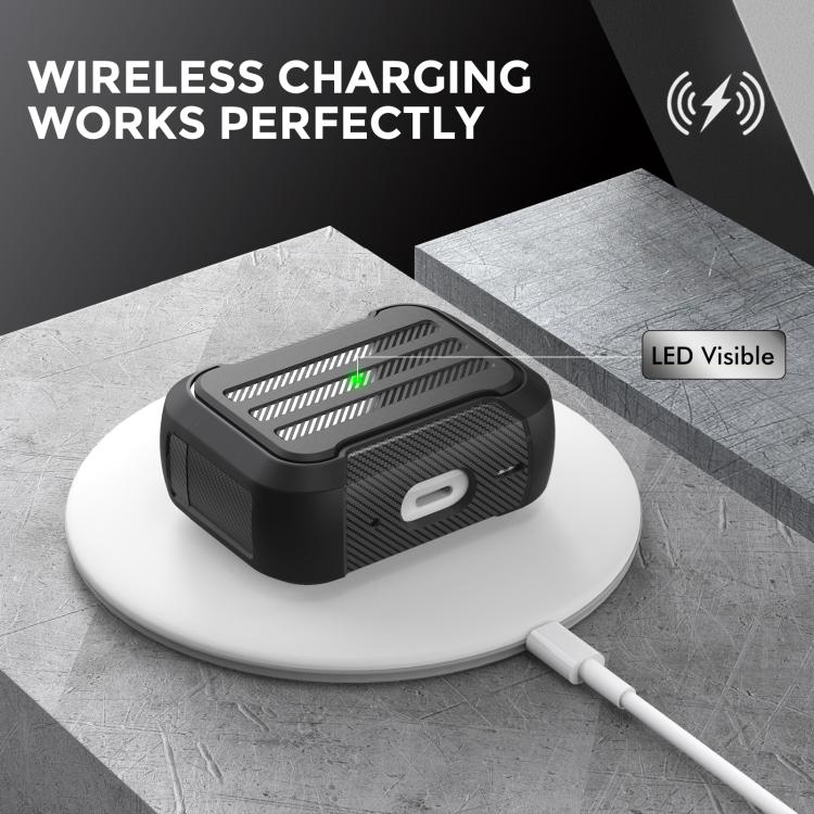 For AirPods Pro 2 AhaStyle PT115-PRO2 TPU Split Earphone Protector