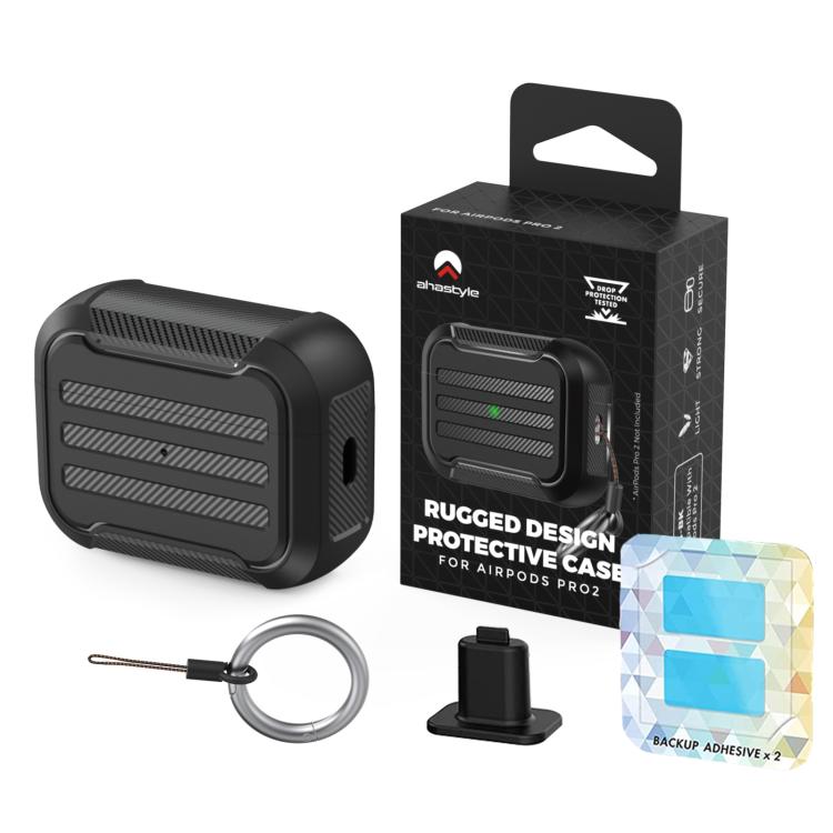 For AirPods Pro 2 AhaStyle PT115-PRO2 TPU Split Earphone Protector