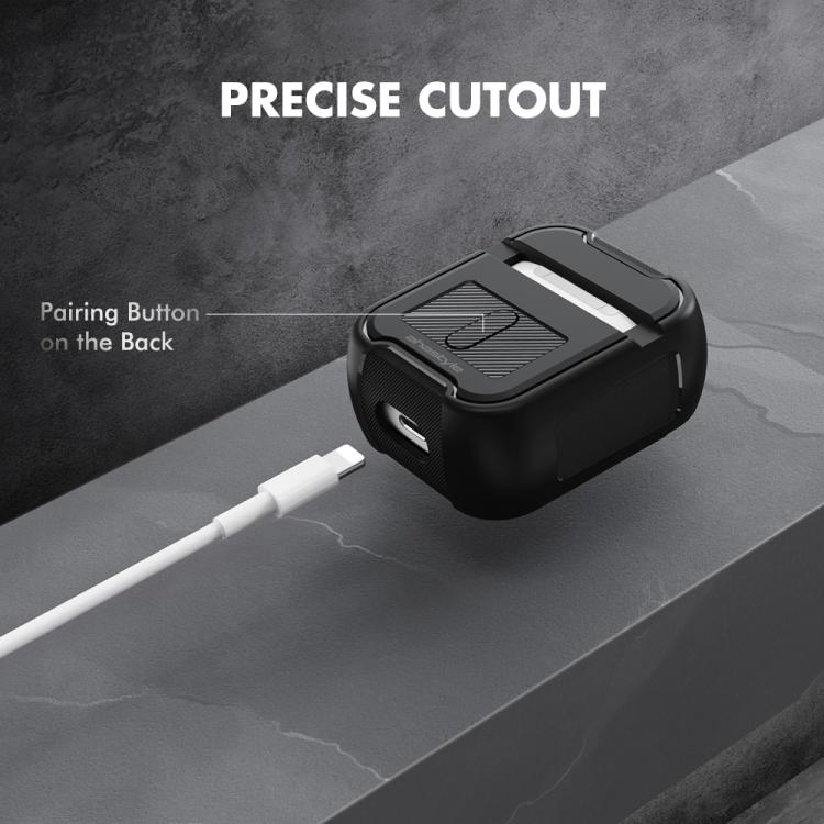 For AirPods 1 / 2 AhaStyle PT115-A TPU Split Case