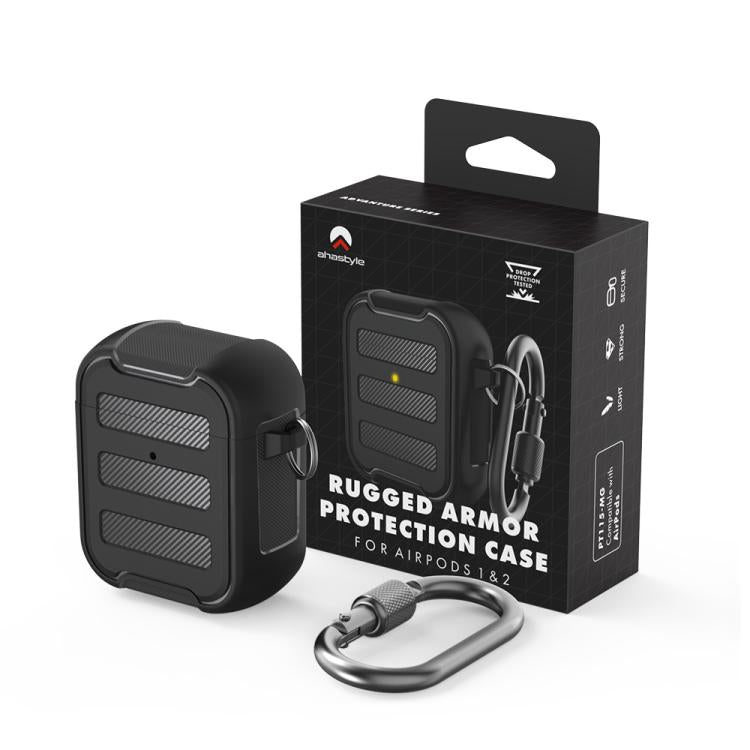 For AirPods 1 / 2 AhaStyle PT115-A TPU Split Case