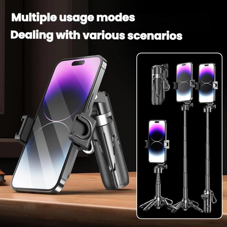 Portable Retractable Bluetooth Selfie Stick For Mobile Phones