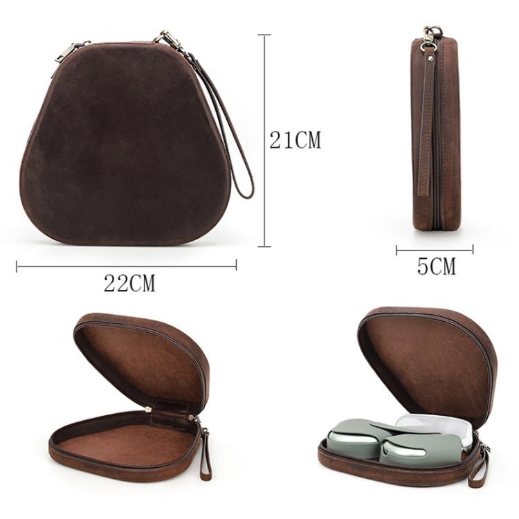 For AirPods Max CONTACTS FAMILY CF1127 Headphone Protective Cover With Wrist Zipper Headphone Bag