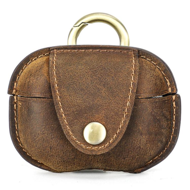 For AirPods Pro 2 CONTACTS FAMILY CF1162 Earphone Case Full Coverage Anti Drop With Metal Buckle