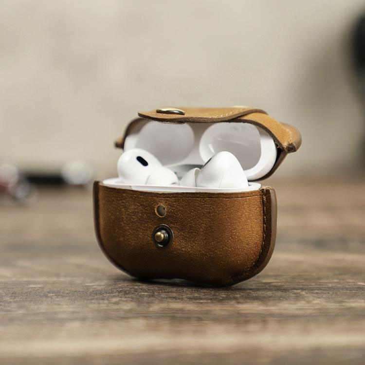 For AirPods Pro 2 CONTACTS FAMILY CF1162 Earphone Case Full Coverage Anti Drop With Metal Buckle