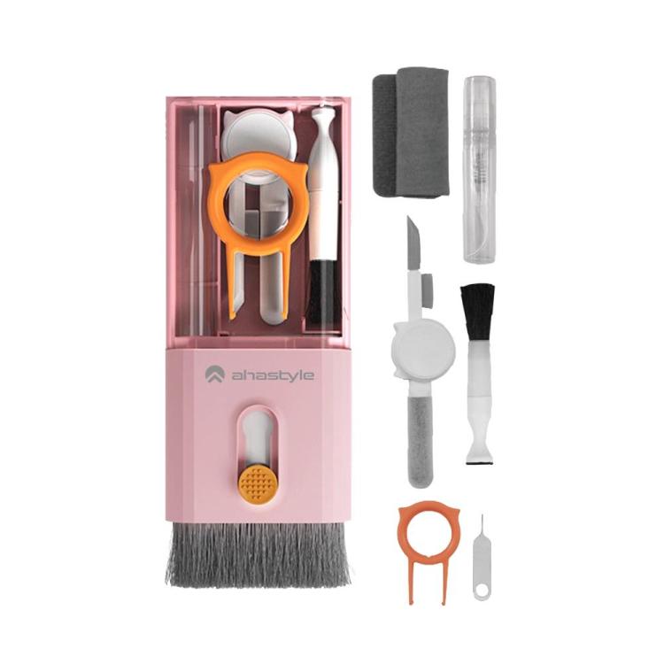 AhaStyle WG121 10 In 1 Multi-functional Cleaning Tools For Earphones Mobile Phones Tablets