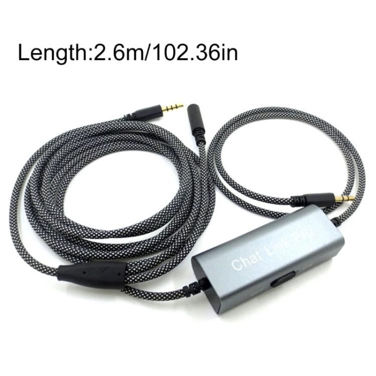 2.6m Chat Link Pro Mobile Game Screen Mirroring Cable, F Elgato HD60 / HD60 S / HD60 S+ / HD60 PRO / 4K 60 PRO / HD60 X